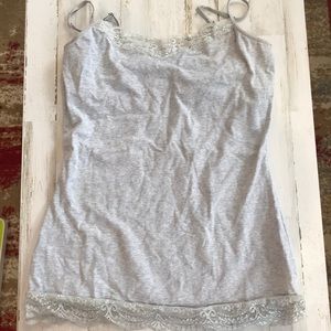 Express Grey Lace Camisole✨